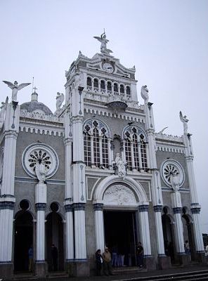 Front of Basilica de Nuestra Senora de los Angeles, Cartago, Costa Rica