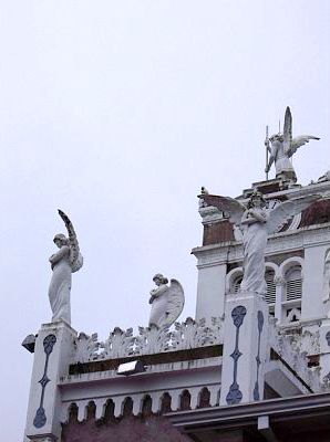 Balcony of Basilica, Cartago, Costa Rica
