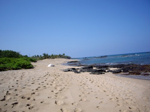 Serenity on the beach, Kona, Hawaii