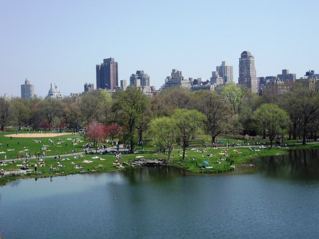 NE View of Central Park from Belvedere Castle