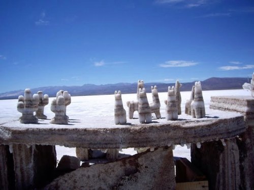 Salt sculptures